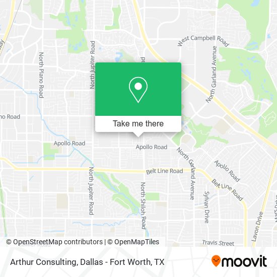 Mapa de Arthur Consulting