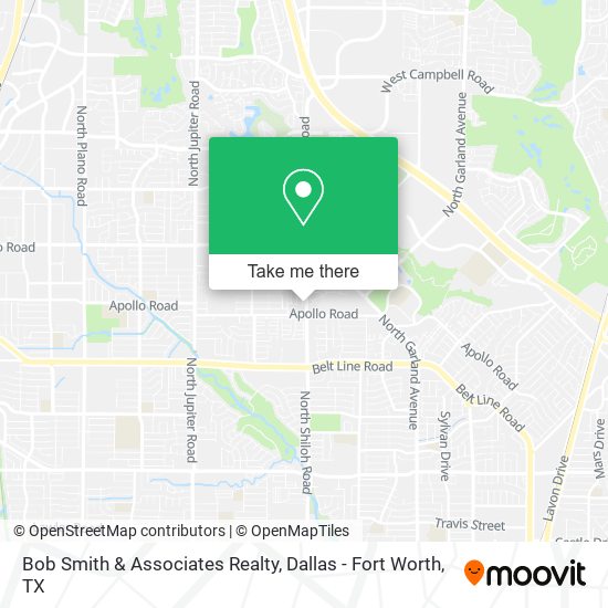 Bob Smith & Associates Realty map