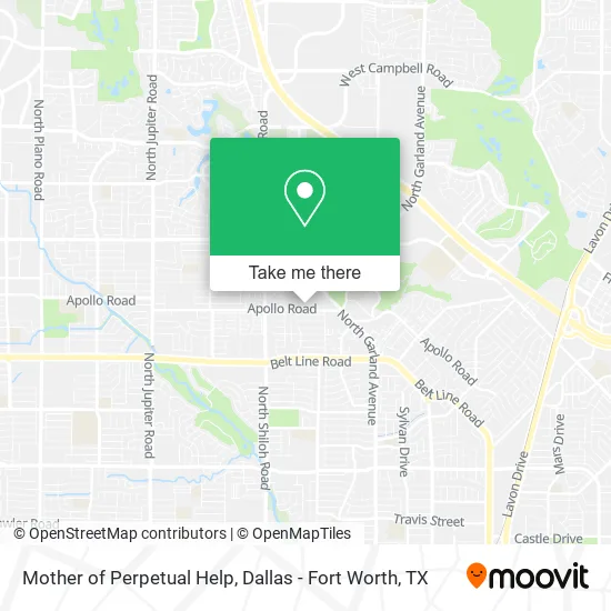 Mother of Perpetual Help map