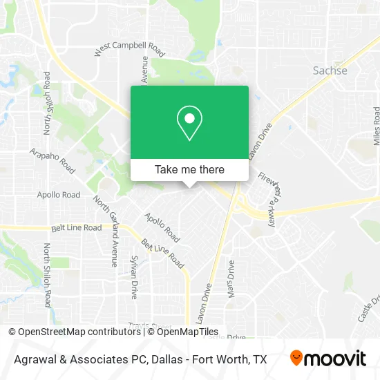 Agrawal & Associates PC map