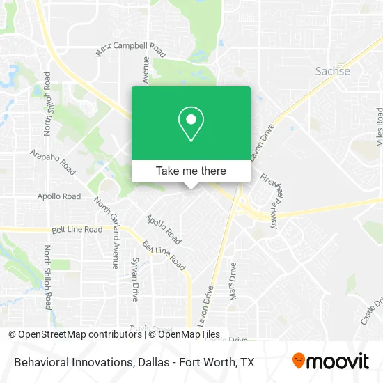 Behavioral Innovations map