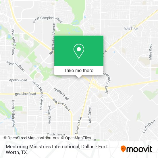 Mapa de Mentoring Ministries International