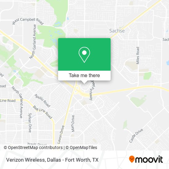 Verizon Wireless map