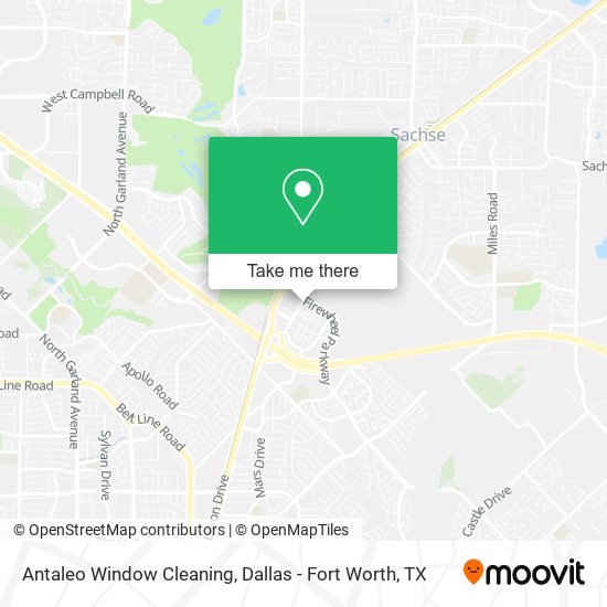 Mapa de Antaleo Window Cleaning