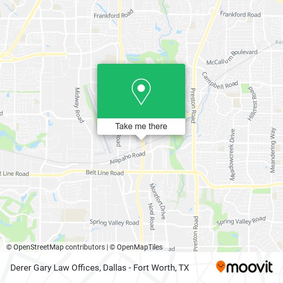 Derer Gary Law Offices map