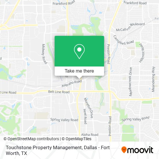 Mapa de Touchstone Property Management