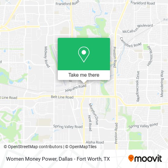 Mapa de Women Money Power