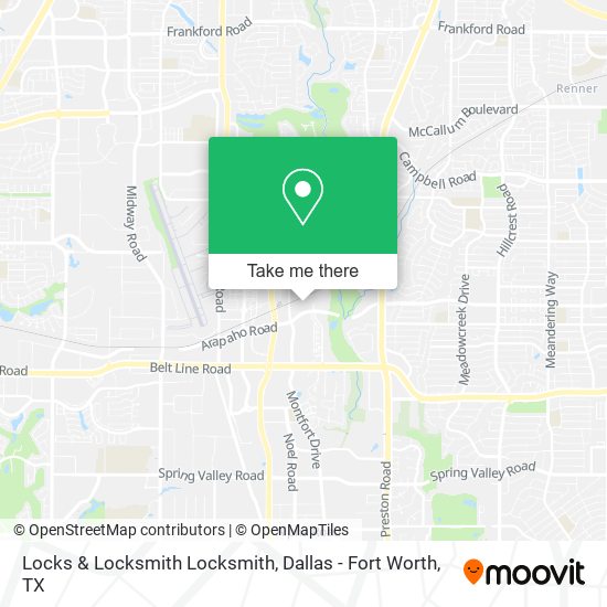 Locks & Locksmith Locksmith map