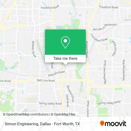 Mapa de Simon Engineering