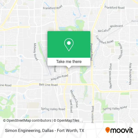 Mapa de Simon Engineering