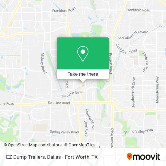 EZ Dump Trailers map