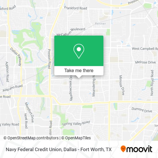 Navy Federal Credit Union map