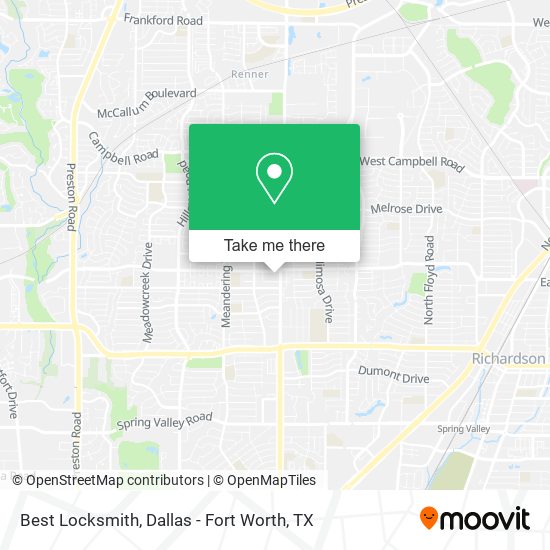Best Locksmith map