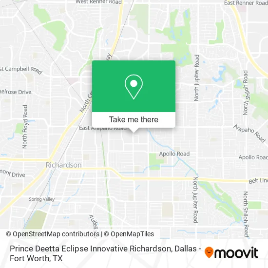 Prince Deetta Eclipse Innovative Richardson map