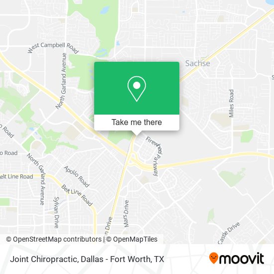 Joint Chiropractic map