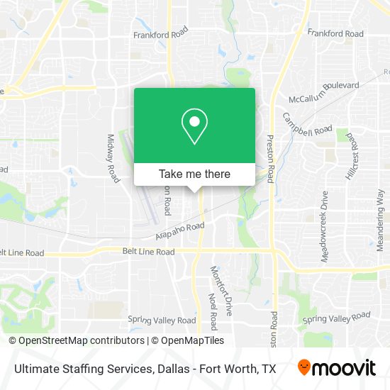 Ultimate Staffing Services map