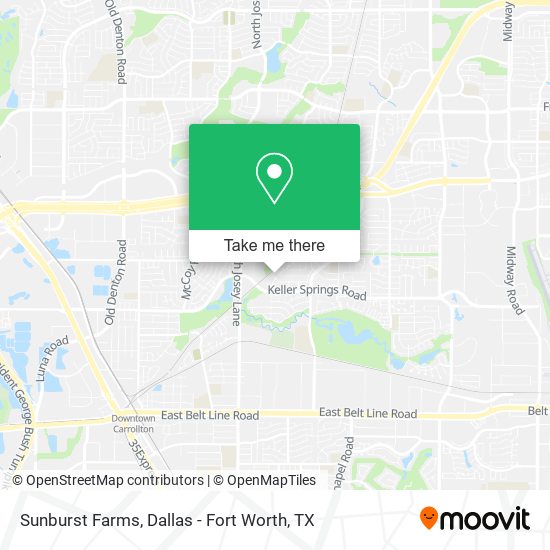 Mapa de Sunburst Farms