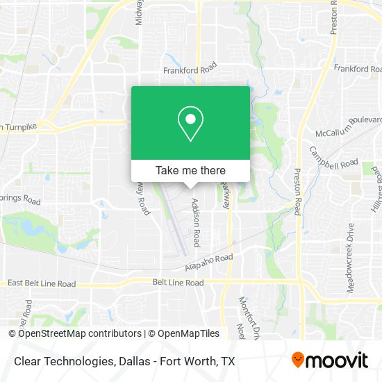 Mapa de Clear Technologies