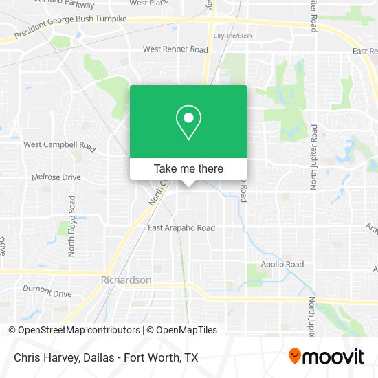 Chris Harvey map