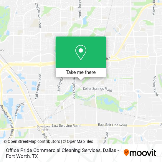 Office Pride Commercial Cleaning Services map