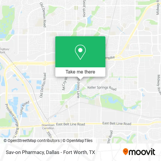 Mapa de Sav-on Pharmacy