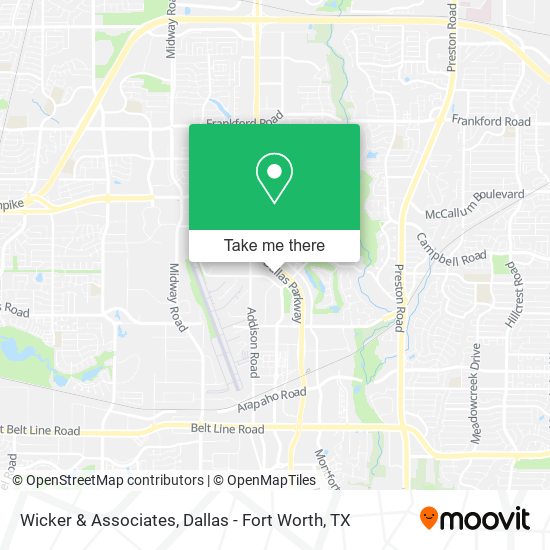 Mapa de Wicker & Associates