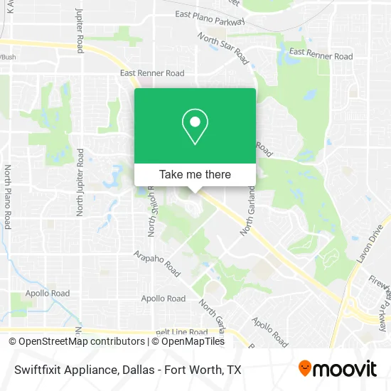Swiftfixit Appliance map