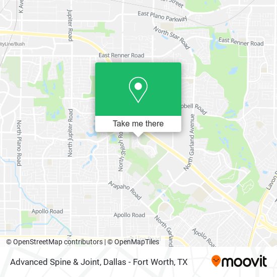 Advanced Spine & Joint map