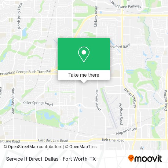 Mapa de Service It Direct