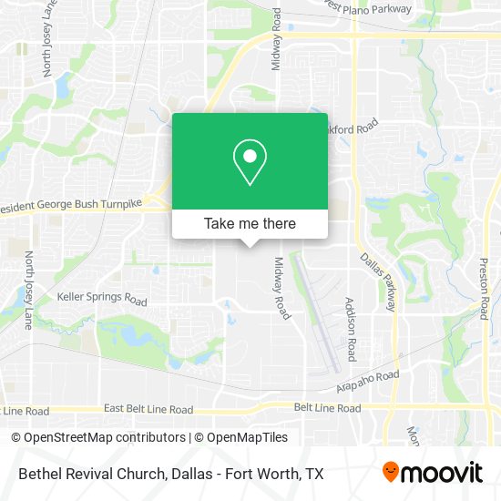 Mapa de Bethel Revival Church