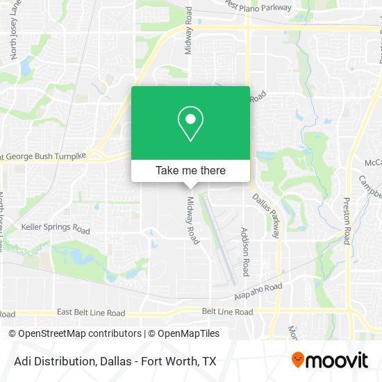 Adi Distribution map