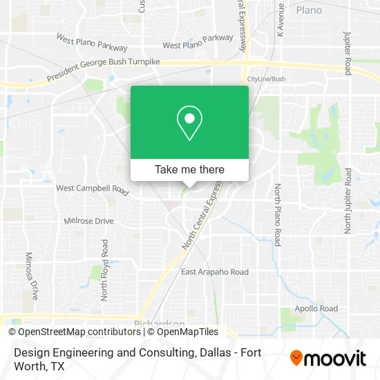 Design Engineering and Consulting map