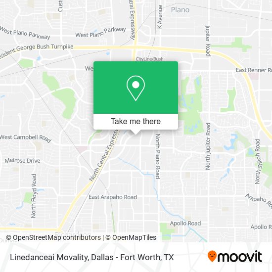 Mapa de Linedanceai Movality