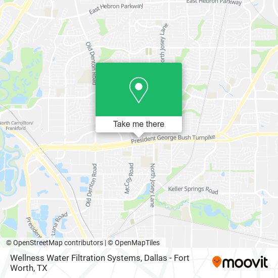 Wellness Water Filtration Systems map