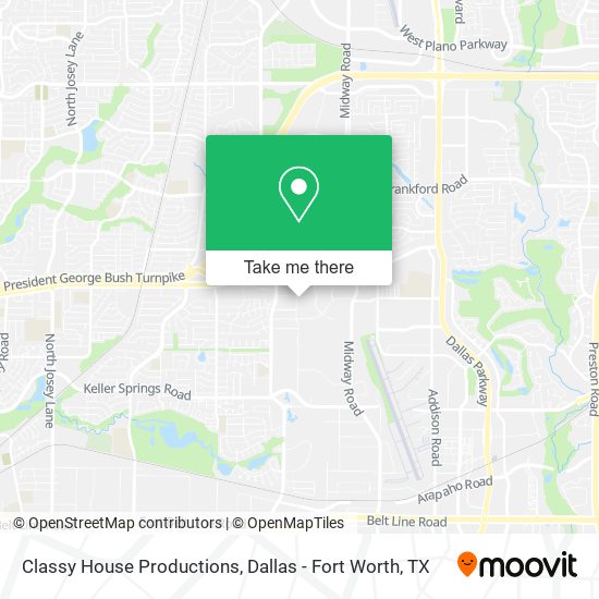 Mapa de Classy House Productions