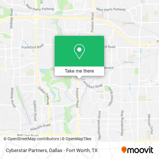 Cyberstar Partners map