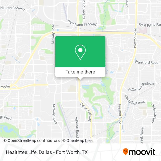 Healthtee.Life map