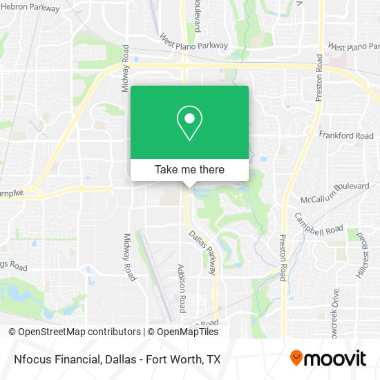 Mapa de Nfocus Financial
