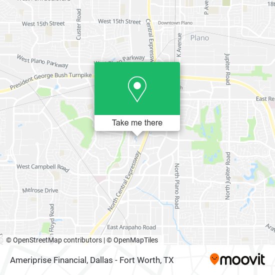 Ameriprise Financial map