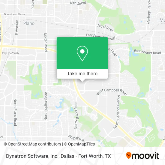 Dynatron Software, Inc. map