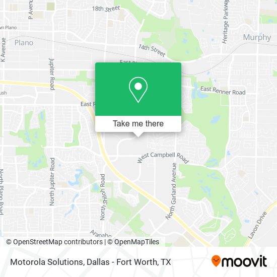 Motorola Solutions map