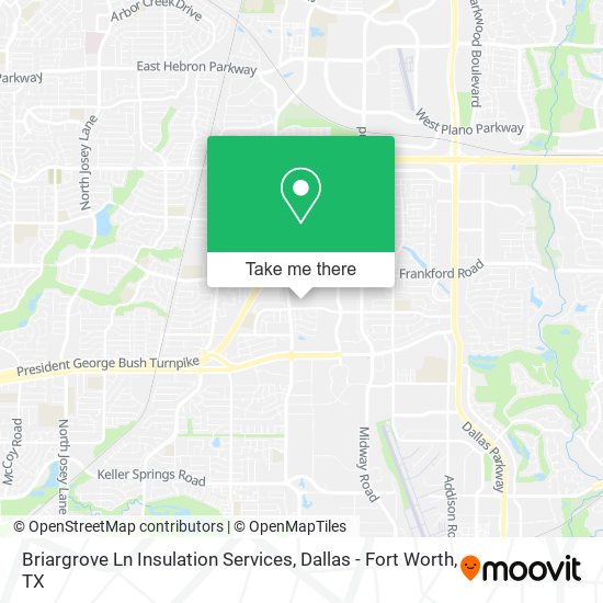 Mapa de Briargrove Ln Insulation Services