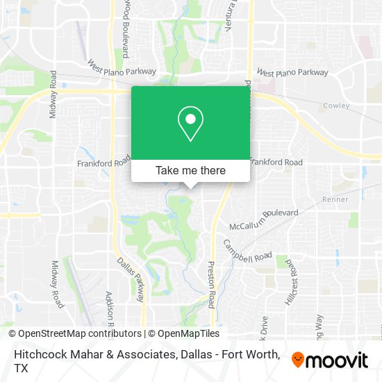Hitchcock Mahar & Associates map