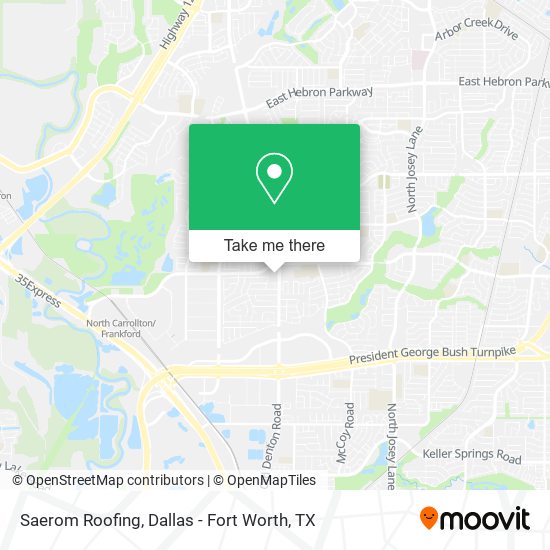 Saerom Roofing map