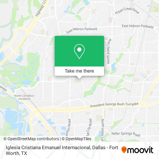 Mapa de Iglesia Cristiana Emanuel Internacional