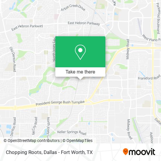 Chopping Roots map