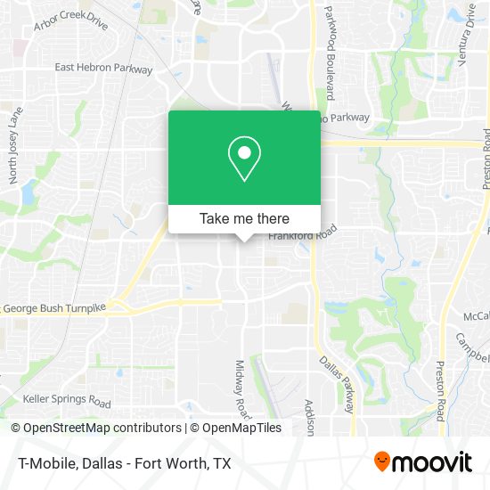 Mapa de T-Mobile