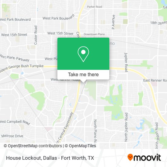 House Lockout map