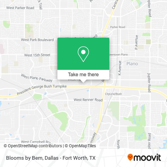 Blooms by Bem map