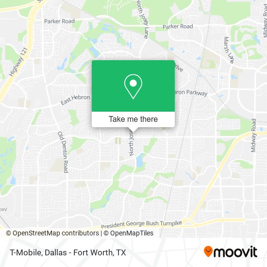Mapa de T-Mobile